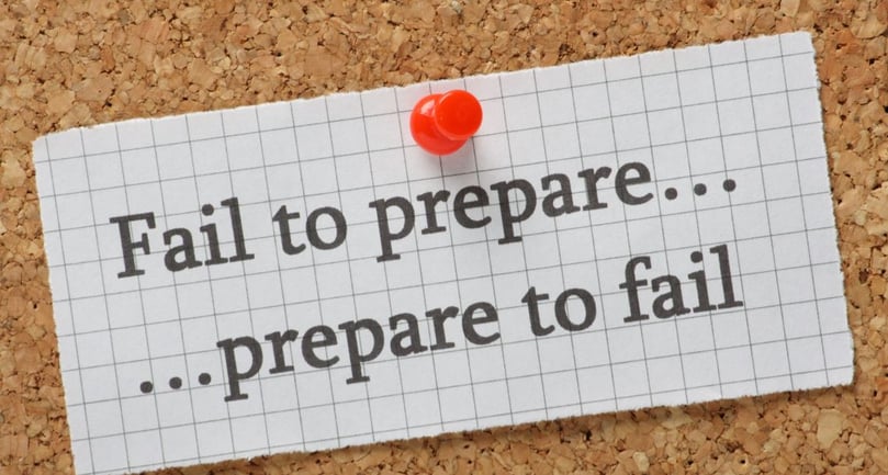 Failing to prepare